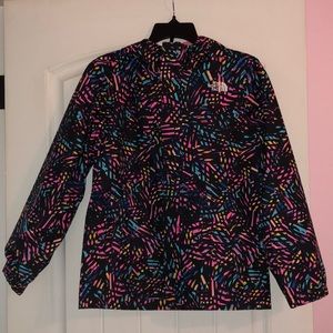 North face wind breaker rain jacket size XL youth (18)
